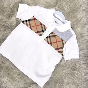 Burberry kids polo size 12 months